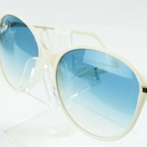 Vintage NOS Safilo Linea 356/S White Aviator Vinta